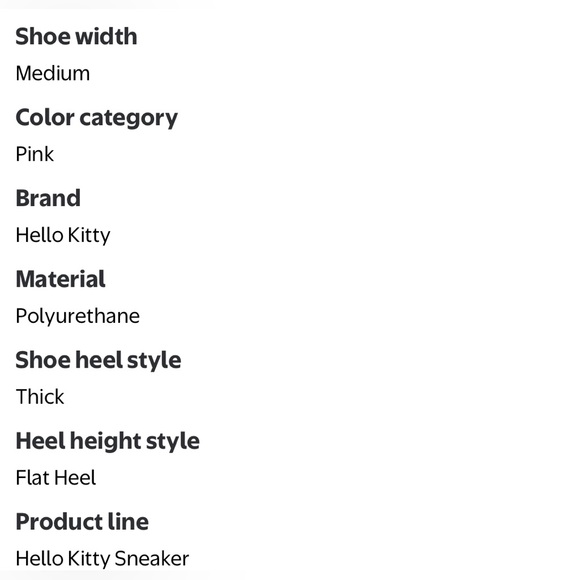 Hello Kitty White Pink & Blue Low-Top Sanrio Licensed Sneakers Size 8 NWT - Picture 15 of 16